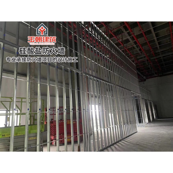 潍城硅酸盐防火墙 性能稳定 轻质高强 硅酸钙防火耐火3-4小时