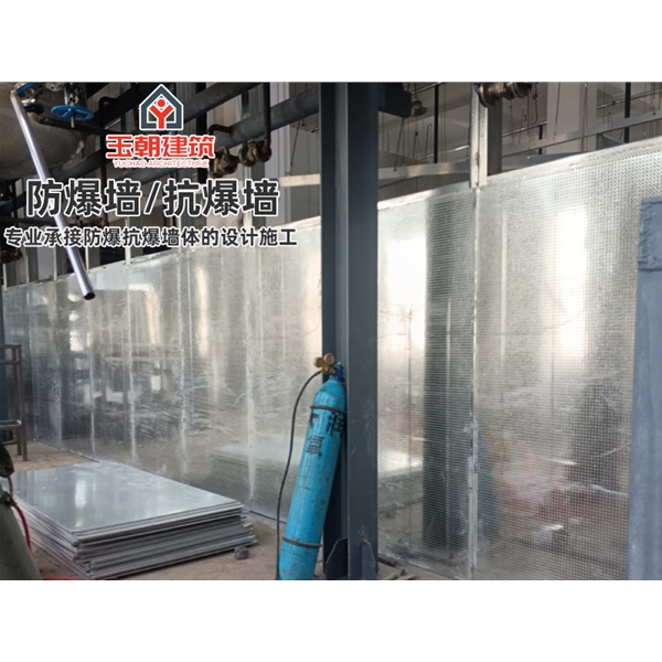 潍城纤维复合钢板抗爆墙定制 轻质防爆墙施工安装一条龙服务