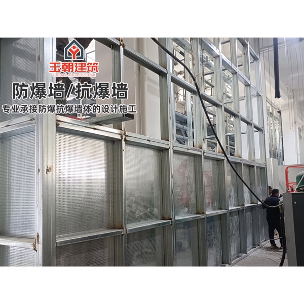 潍城防火抗爆墙 耐火4h 抗爆压力值3mpa