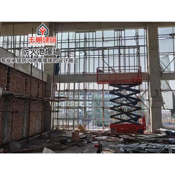 潍城泄爆墙板生产供应 化工纤维增强水泥板泄压泄爆墙施工免费设计